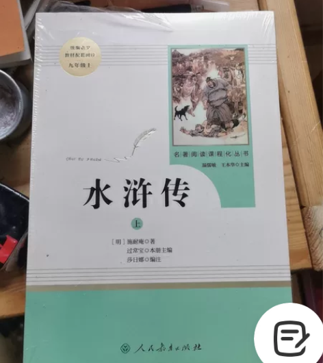 水浒传 教材配套阅读 上下册不拆 自提 不...