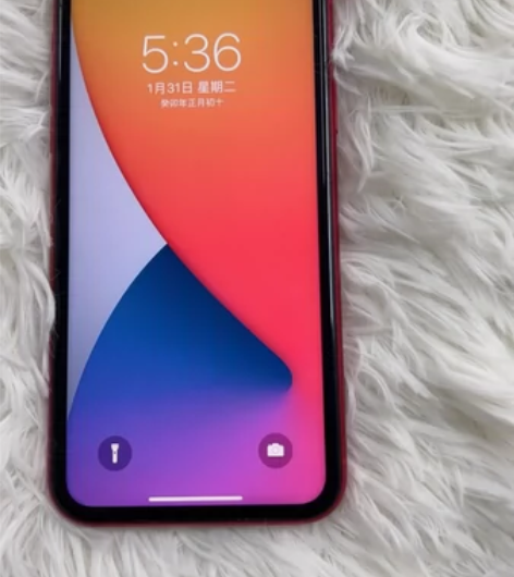 苹果11，64国行原机无拆无修，美女一手机...