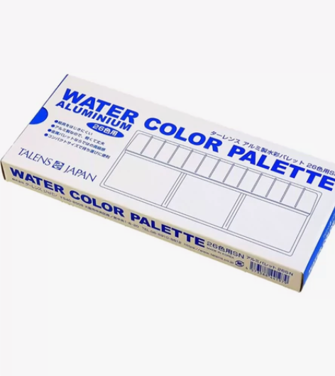 talens泰伦斯水彩颜料调色盘 小巧精致...