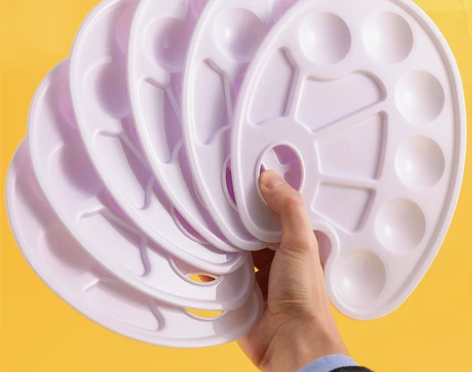 【礼遇价】马利牌十孔调色盘6个装多功能易清...