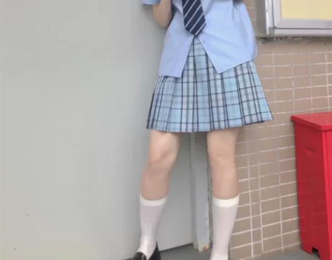 【出】布丁熊原创jk制度群 伏井 xs 39cm 仅拆线试穿...