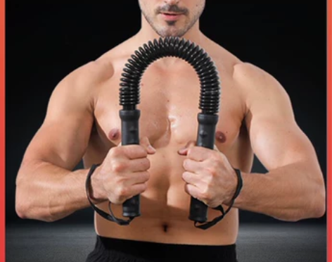 臂力器男士臂力棒棍可调节练臂力肌肉胸肌训练...