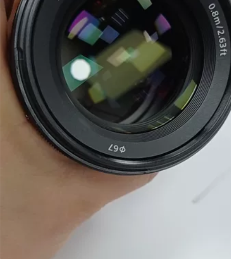 索尼FE85/1.8镜头 前后镜片完美 无...