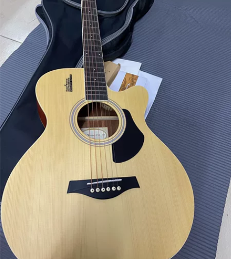 卢森G11单板吉他 40寸 全新 配件齐全...