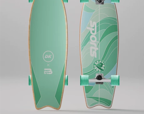 DK陆地冲浪板S7儿童初学者成人专业冲浪滑...