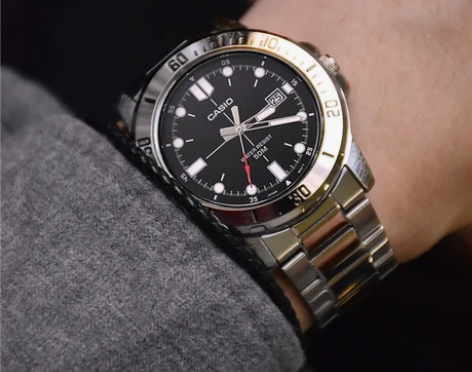 正品卡西欧手表男剑鱼黑暗钢铁大表盘限量夜光...