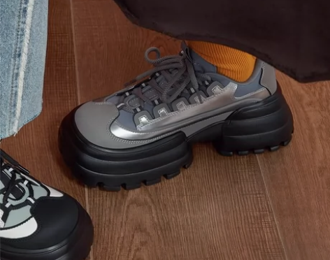 玛速主义 小众设计蛋糕休闲鞋2022新款时...