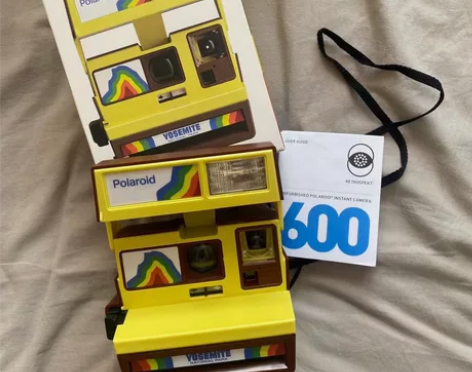 宝丽来600一次成像相机大峡谷特别版 箱说...