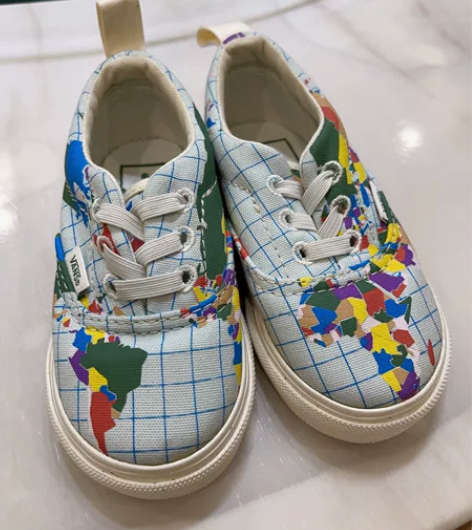 VANS X Our Planet  蓝白...