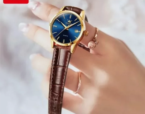 欧利时女表，公司过年发的奖品  媳妇儿没有...