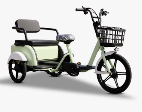 三轮电动车，代步脚蹬通用飞鸽电动三轮车休闲...