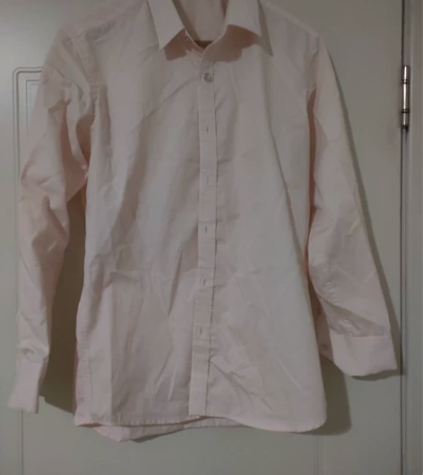 男士衬衫，L码， 全新 淡 粉色，L码， ...