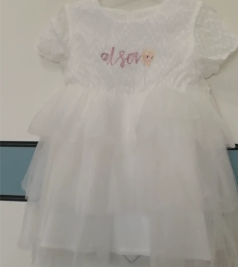 迪士尼爱莎正品蛋糕裙，全新尺码80，看中可...