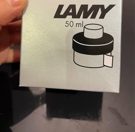 LAMY菱美黑色墨水50ml 全新刚收到，...