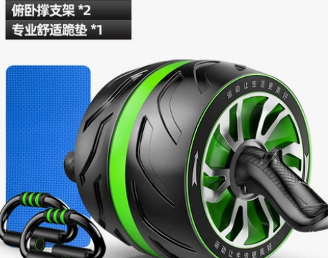 自动回弹健腹轮腹肌速成神器滚轮男士瘦运动卷...