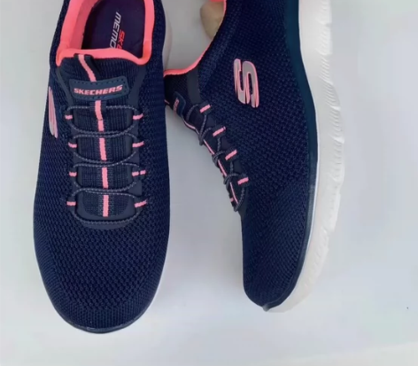 全新外贸女士休闲鞋透气网面运动鞋健步女鞋记...