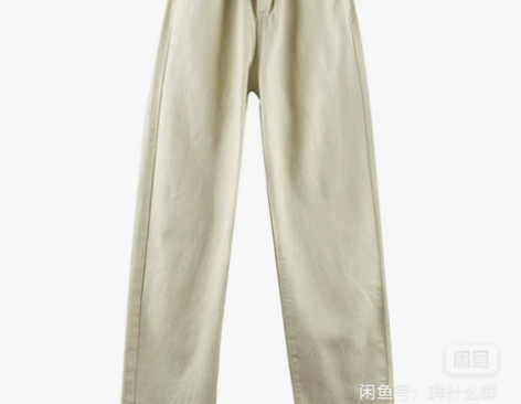 春秋新款韩版Chic宽松高腰显瘦直筒牛仔裤女复古百搭学生九分...