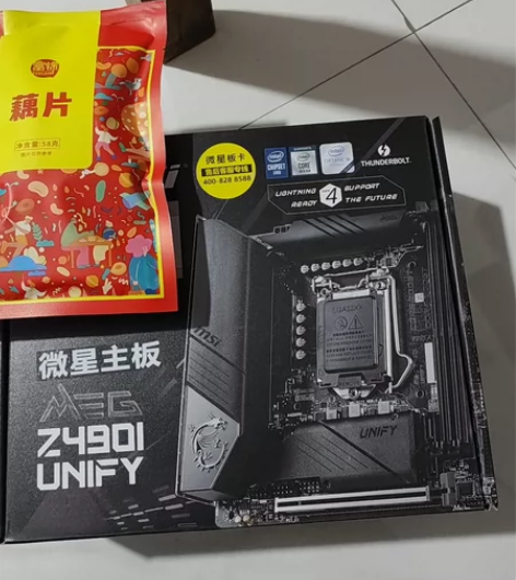 微星z490i 个人使用,购买于京东...