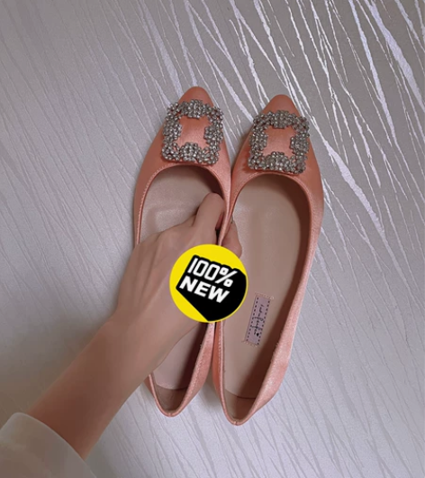 手机实拍无滤镜！众星捧月~尖头水钻扣不退不...