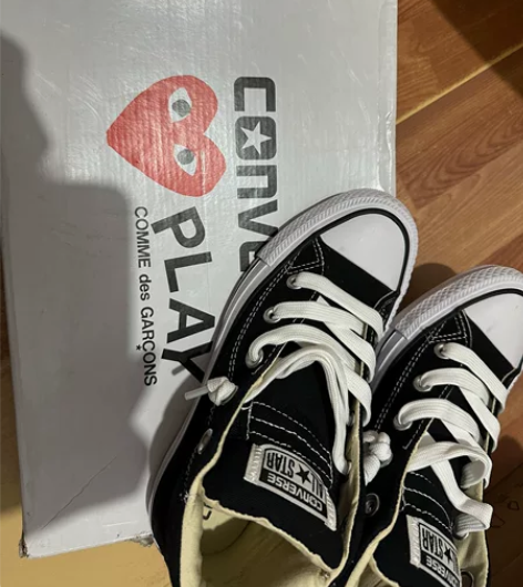 匡威converse 女鞋大童鞋帆布鞋，小...