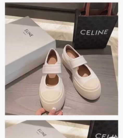 赵露思同款帆布玛丽珍鞋女mona百搭大头丑...