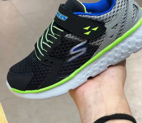 全新Skcehers斯凯男奇童便轻跑步鞋魔...