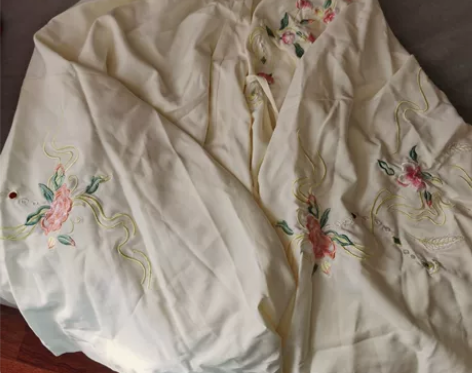 艺缕原创汉服女【牡丹记】袄裙刺绣立领褶裙日...