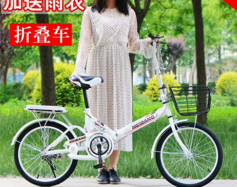 征鸽 折叠自行车，图2是实拍图，不议价，天...