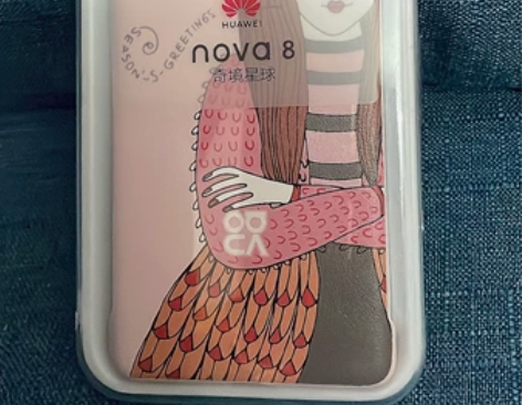 闲置贱卖原装华为nova 8 手机保护壳奇...
