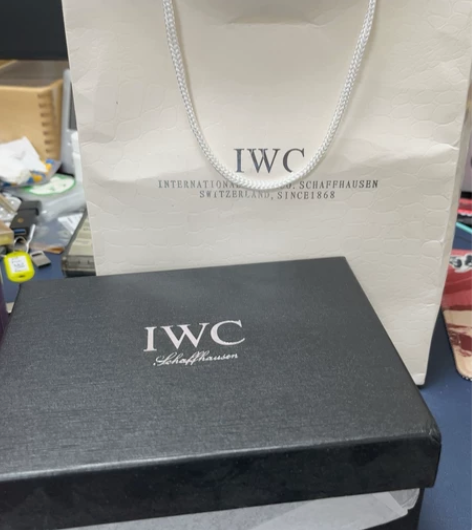 万国手表礼盒 带发票证书 IWC