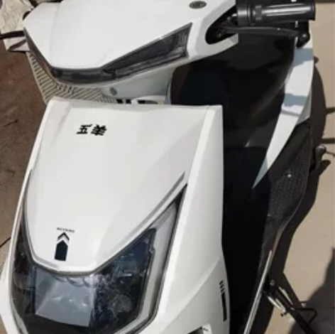 刚上牌，五羊电动摩托车电动车高速大型功率电...