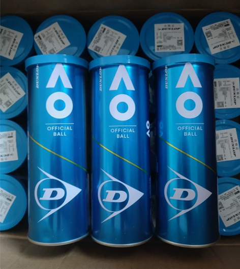 澳网Dunlop邓禄普网球耐打训练球澳网比...