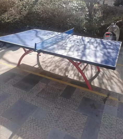 去年年底买的乒乓球桌，无损坏，包邮 感兴趣...
