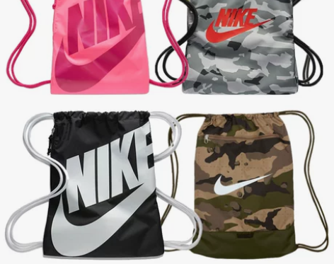 nike耐克迷彩训练包运动双肩包男抽绳包背...