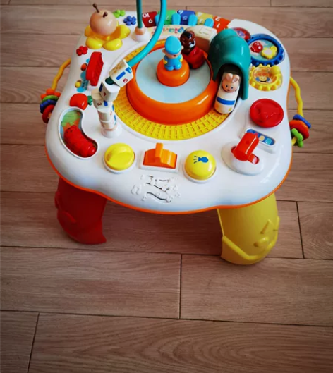 谷雨学习桌儿童多功能早教游戏桌趣味益智 感...