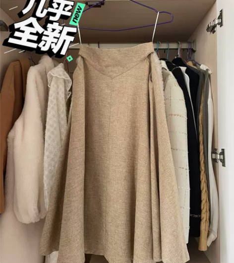 秋季半身裙A字裙 全新未穿 买来没穿过  ...