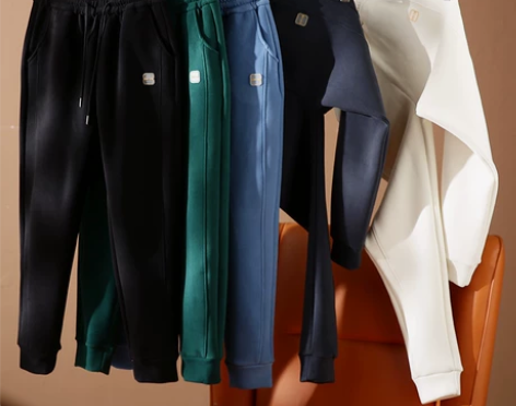 防风防水防污！加绒加厚休闲裤女秋冬时尚运动...