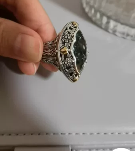 巴厘印记 巴厘岛手工工艺，925银18k鎏...