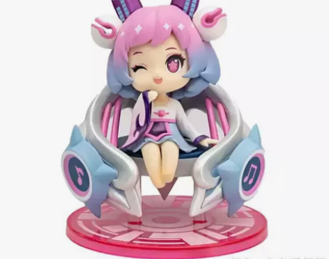 正版现货王者荣耀三周年紫色蔡文姬特别涂装款...