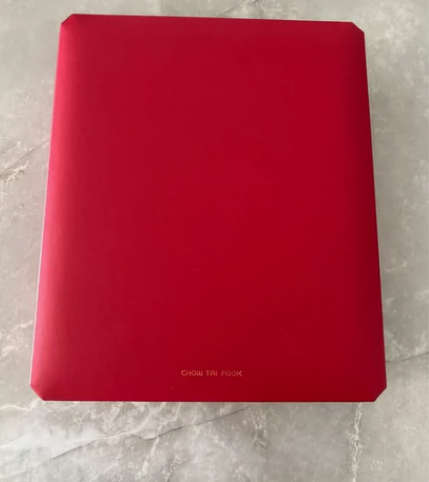 周大福全新   全新   三金盒 五金盒，...