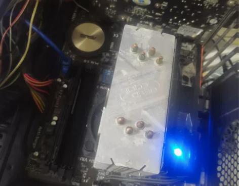 台式机机没有机箱盖板华硕z97主板 显卡G...