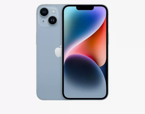 蓝色iPhone/苹果14 5G手机128...