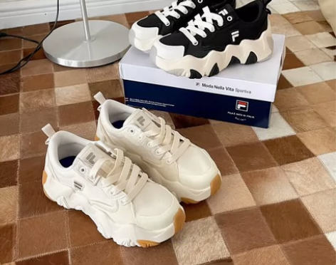 斐乐潮牌starfish-cvs厚底运动休...