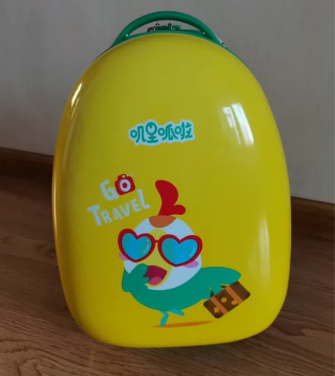 呱呱拉杆箱叽里呱啦儿童行李箱16寸宝宝旅行...