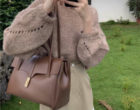 转卖女士大容量时尚复古旅行凯莉包包女202...