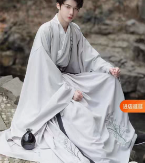 出汉服 魏晋风 男女通款 呦呦鹿鸣原创汉服...