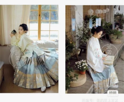 转卖兰若庭 汉服 望水云鹤 织金纱 明制 ...