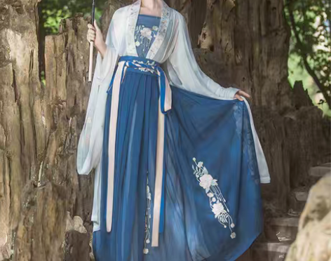 转卖【焕新价】桔屿原创汉服女中国风解语对襟...