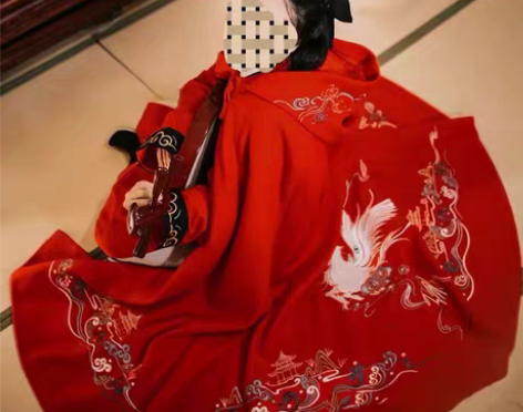 包邮流烟昔泠家的经典斗篷，分量足，含羊毛，...