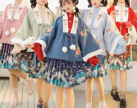 转卖裳云兮月潮生汉服汉元素女正品原创眀制半...